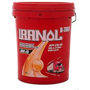 روغن موتور ایرانول D-7000 بیست لیتری 40 دیزلی