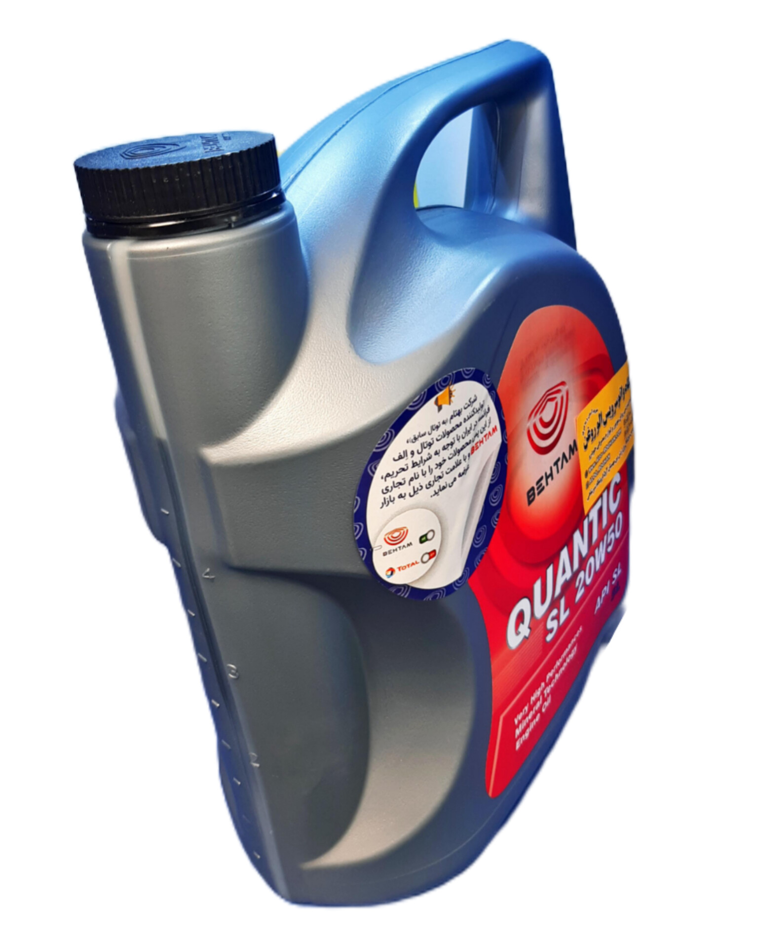 روغن موتور بهتام 20W50 (توتال سابق) چهار لیتری SL - Image 3