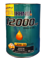 روغن موتور ایرانول 20w50 12000 (چهار لیتری) SJ