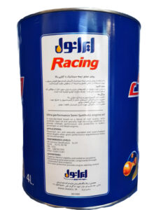 روغن موتور ایرانول ریسینگ 10W40 (چهار لیتری) SL فلزی - Image 4