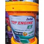 روغن موتور ایرانول تاپ اینجین 15w40 یورو پنج E5 (بیست لیتری) دیزلی