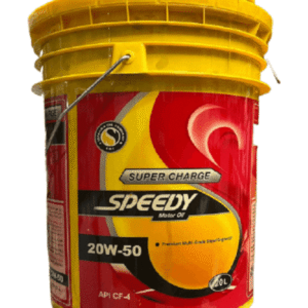روغن موتور اسپیدی سوپر شارژ 20w50 بیست لیتری دیزلی