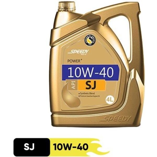 روغن موتور اسپیدی پاور sj 10w40 چهار لیتری