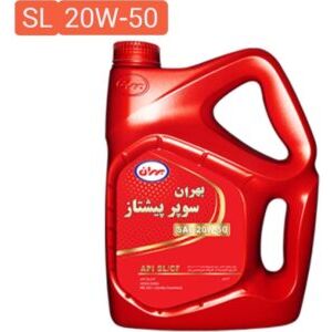 بهران سوپر پیشتاز sl 20w50 چهار لیتری
