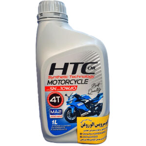 روغن موتور سیکلت اچ تی سی (SN 4T 10w40 (HTC (یک لیتری)