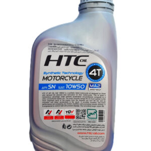 روغن موتور سیکلت اچ تی سی (SN 4T 10w50 (HTC (یک لیتری)