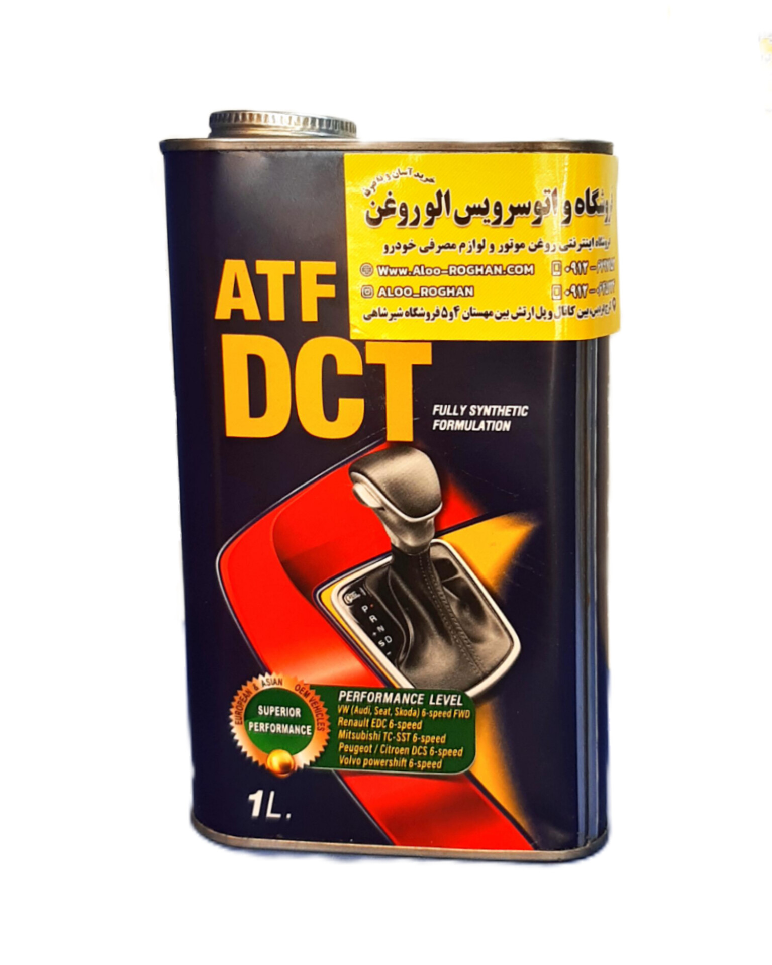 روغن گیربکس اتوماتیک (ATF) ایرانول DCT (یک لیتری)