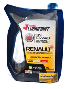 روغن موتور لوبریفنت کانادا رنو پلاس 10w40 (پنج لیتری) SN