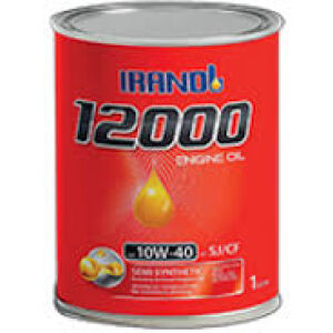 ایرانول 12000 10w40 چهار لیتری