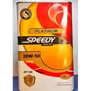روغن موتور اسپیدی پلاتینیوم 20w50 چهار لیتری SM