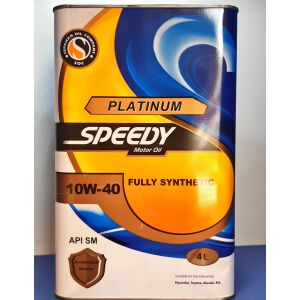 روغن موتور اسپیدی پلاتینیوم 10w40 چهار لیتری SM