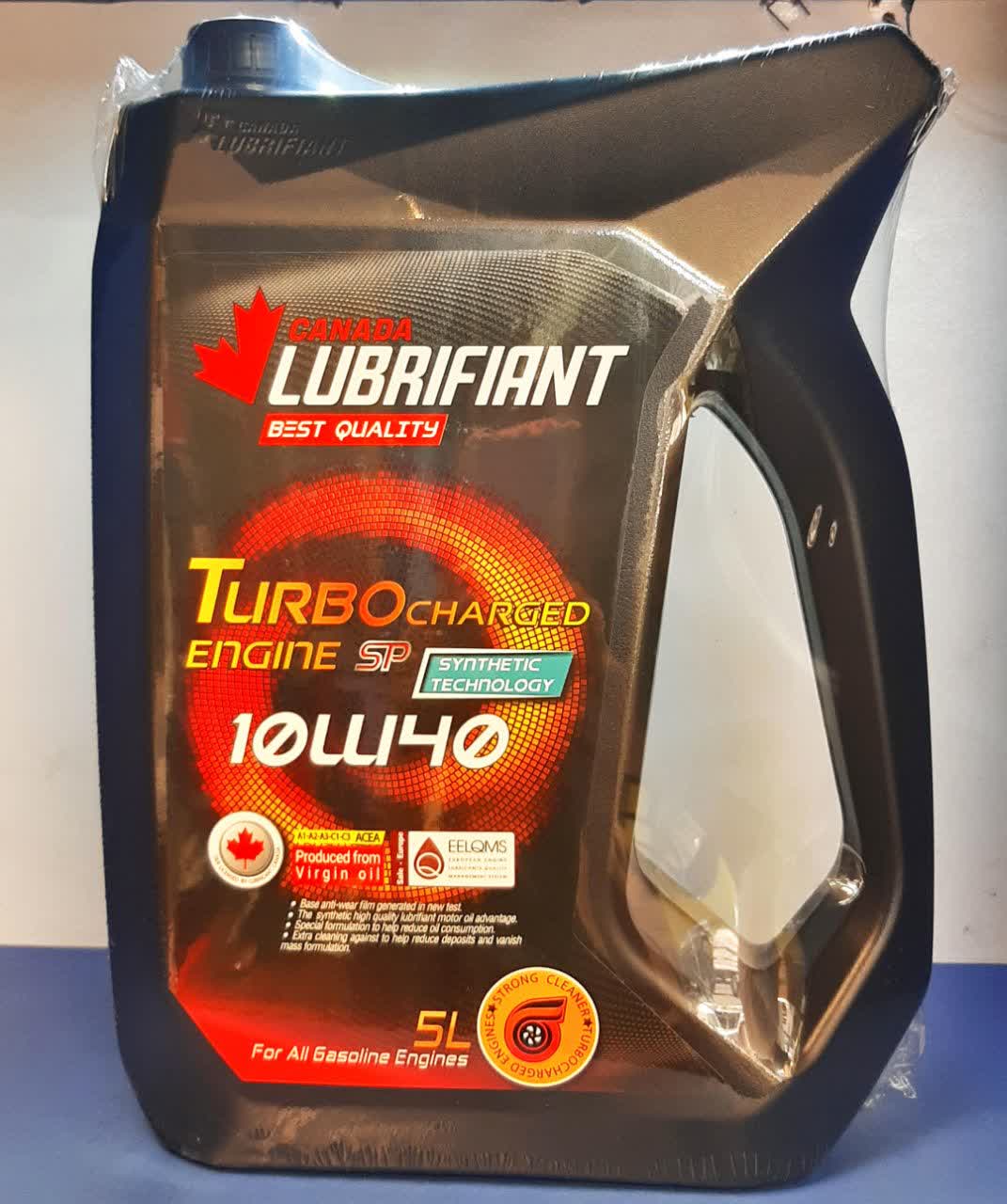 روغن موتور لوبریفنت کانادا 10W40 توربو شارژ پنج لیتری SP