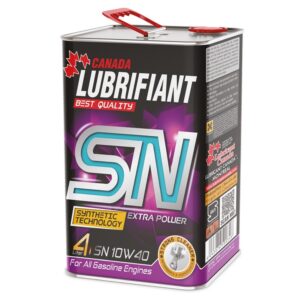 روغن موتور لوبریفنت کانادا Lubrifiant Canada SN 10W40 چهار لیتری