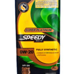 روغن موتور اسپیدی سوپر پلاتینیوم 0w20 (پنج لیتری) SN