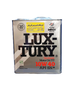 روغن موتور بوش لاکچری 10w40 (پنج لیتری) SN+