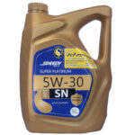 روغن موتور اسپیدی سوپر پلاتینیوم 5W30 (پنج لیتری) SN