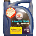 روغن موتور بهتام رنوویشن (توتال سابق) 10W40 (چهار لیتری) SL