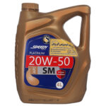 روغن موتور اسپیدی پلاتینیوم 20w50 (چهارلیتری) SM